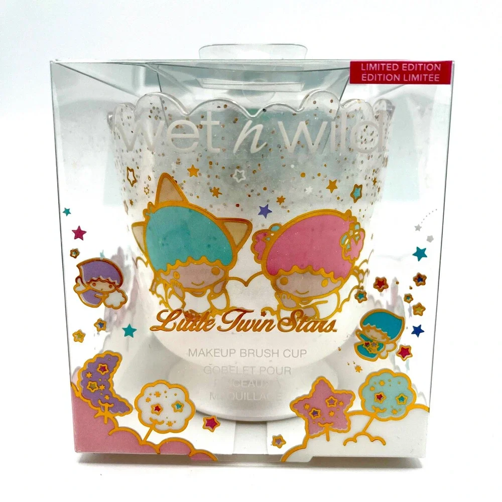 Wet n Wild Sanrio Little Twin Stars Makeup Brush Cup Holder Limited Edition NEW
